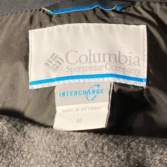 NWT Columbia Womens Ruby River Interchange Black Jacket w/ Fleece